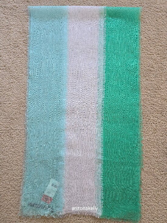 Per Se Accessories - NWT Linen Scarf Per Se Green